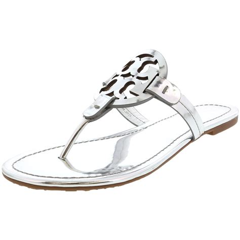 tory burch silver shoes